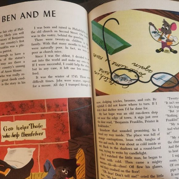 1965 Walt Disney’s America Book The Wonderful Worlds Of Walt Disney Hardcover - Picture 12 of 12